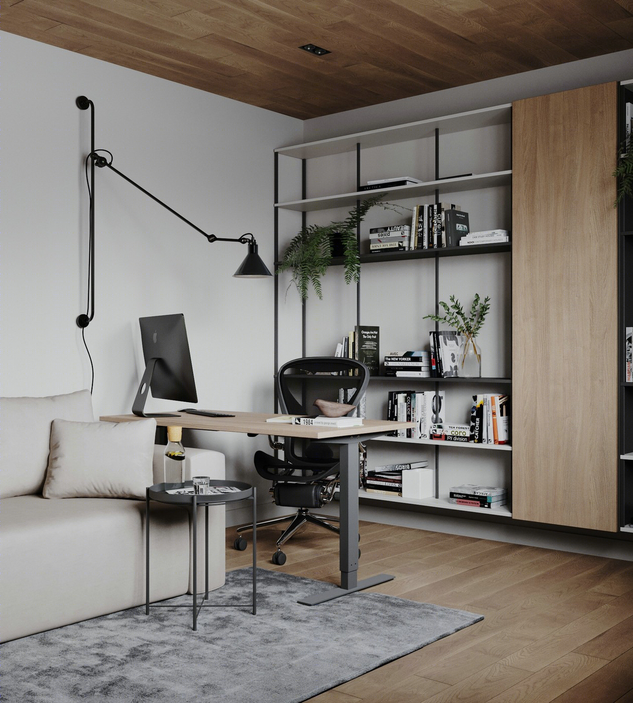 210㎡空间设计 感受柔和色调带来的宁静美感！-15