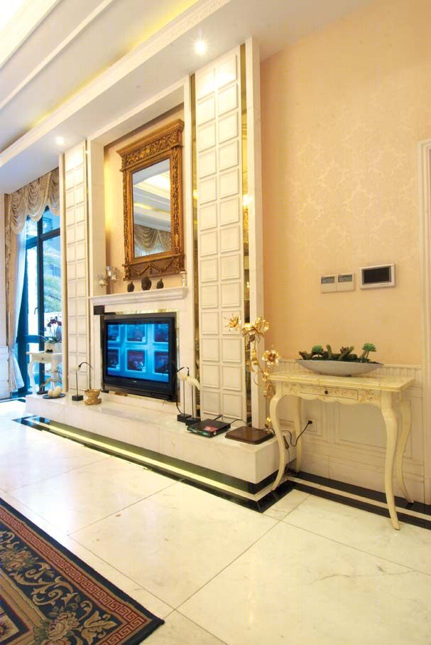 时代倾城欧式样板房，演绎浪漫奢华空间-11