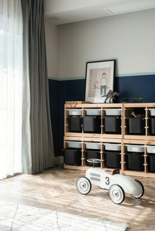 双人树屋、梯下“游戏盒”，还有攀爬架...这么装，无论家里几个娃都能轻松搞定！-27