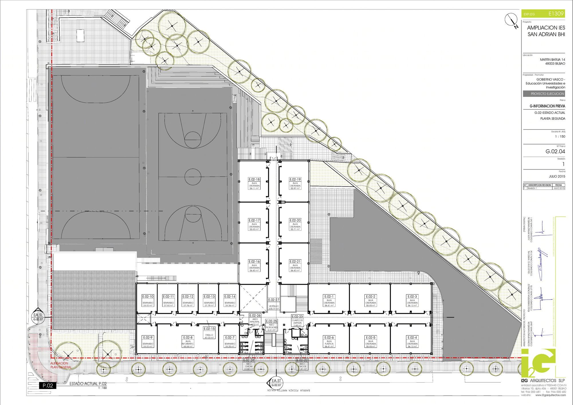 San Adrián Bilbao Institute 教育建筑新旧融合设计-44