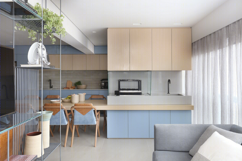 巴西工业风公寓设计 | 灰色调混凝土空间-0