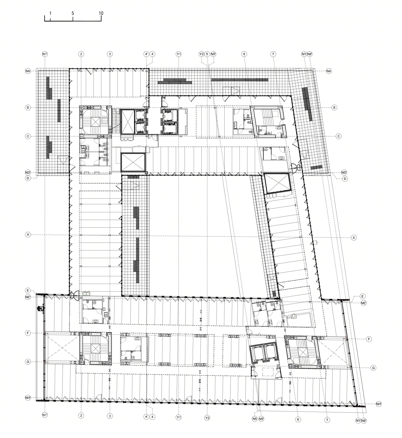 桥式建筑的办公空间创新-32