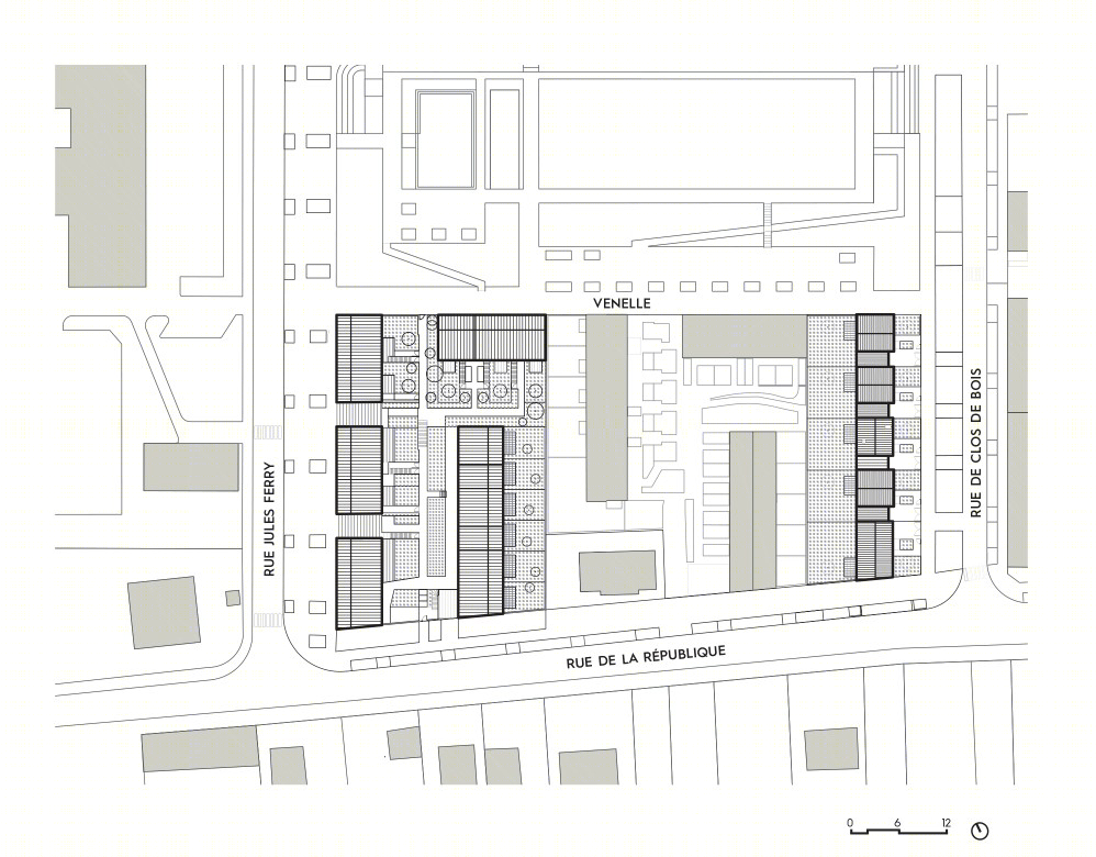 融合传统与现代的法国 Ecquevilly 镇住宅设计-35