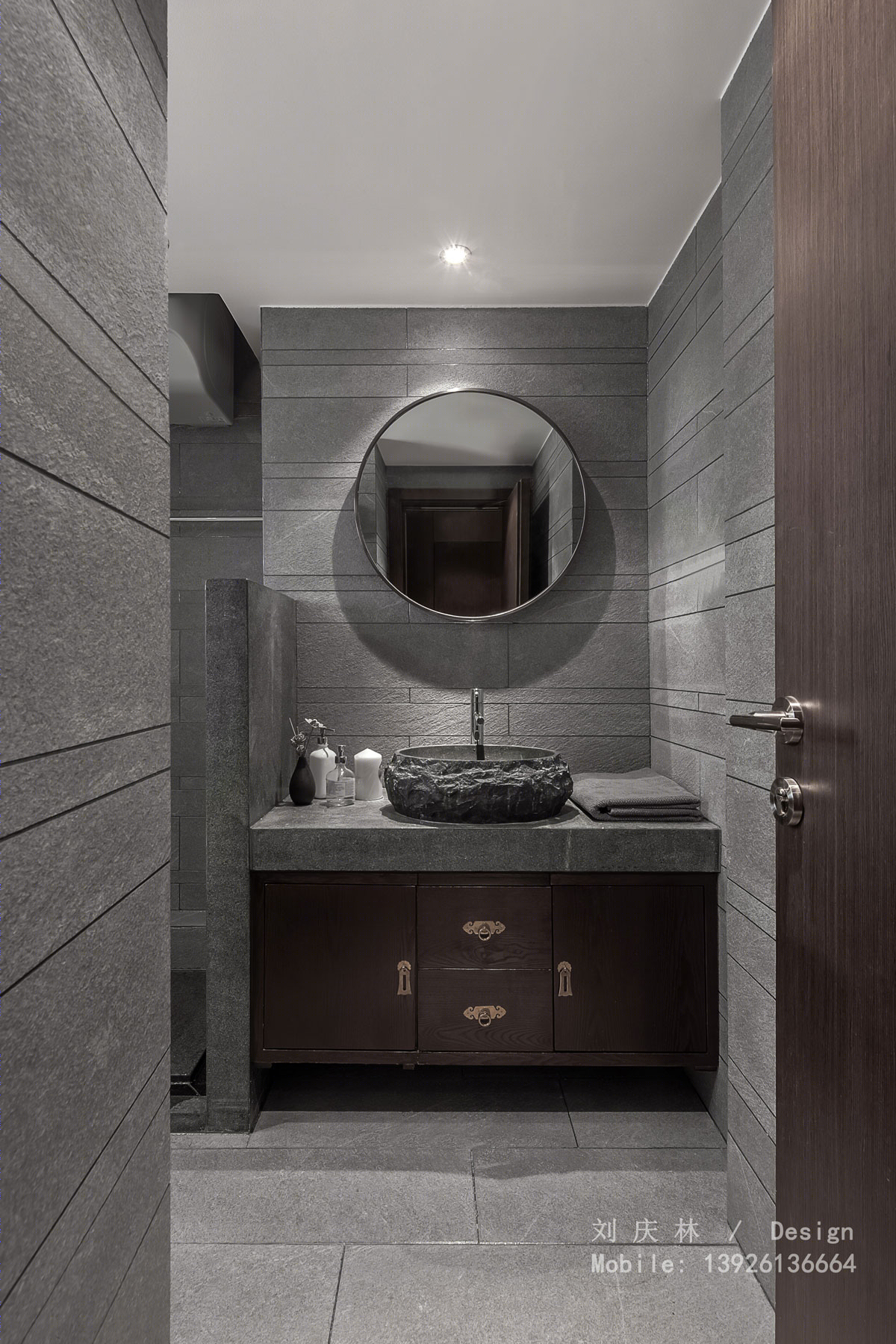 现代材质的中式韵味 | 年轻业主的定制设计-9