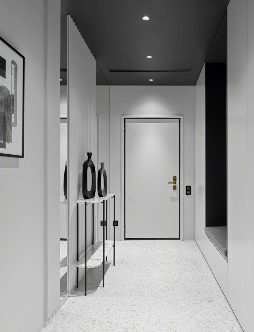 Quadro Room 打造优雅轻奢公寓,经典与惊艳完美融合-20