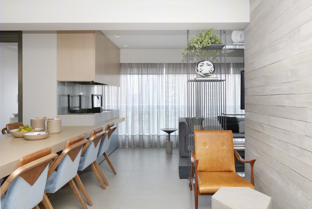 巴西工业风公寓设计 | 灰色调混凝土空间-2