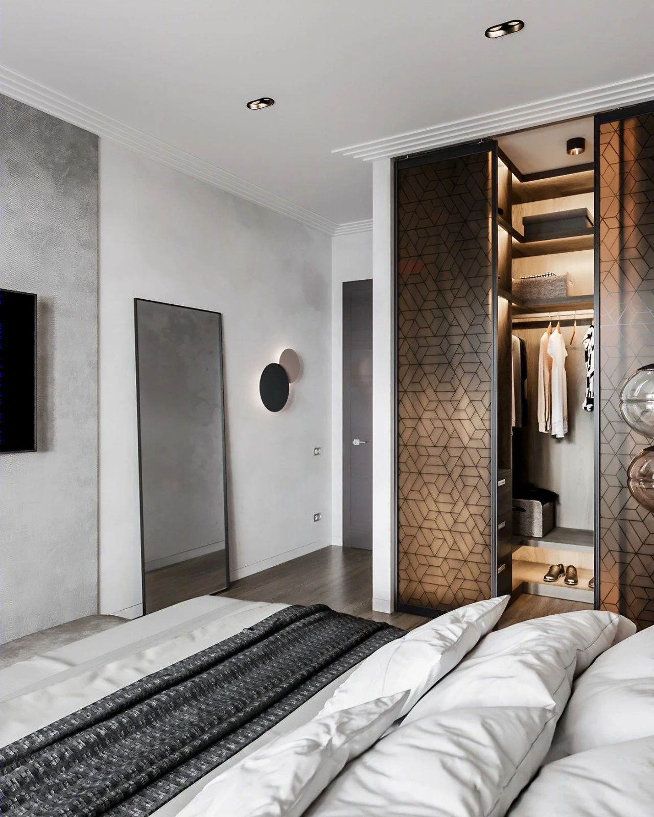 Igor Glushan 打造 104㎡轻奢美宅，温暖原木色调营造惬意空间-30