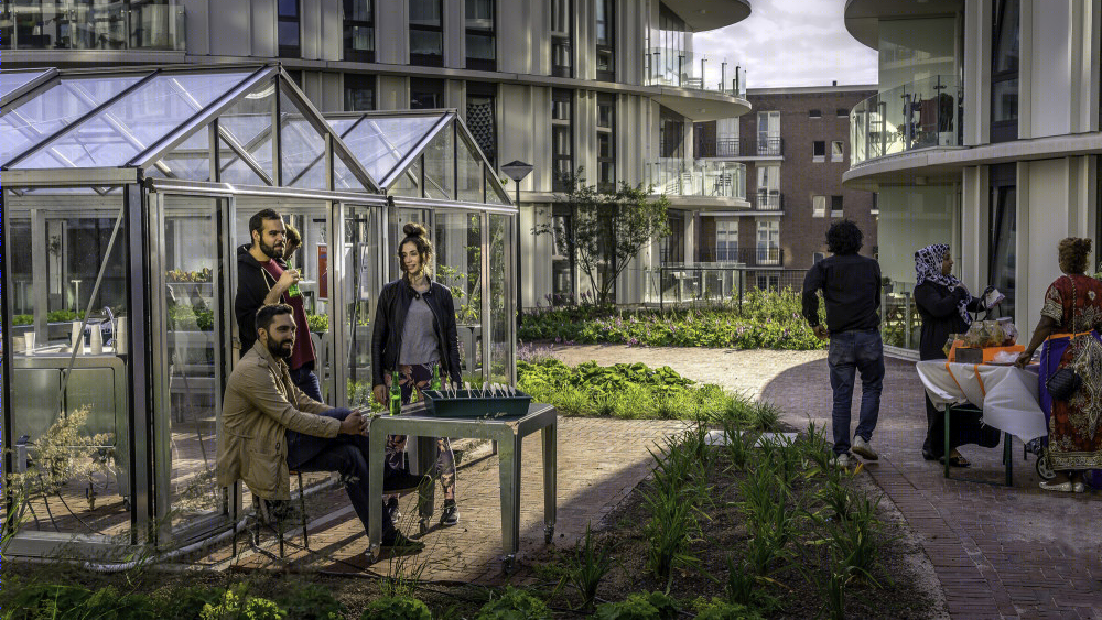 阿姆斯特丹西部狂想曲住宅 · 绿色降噪的宜居设计-35