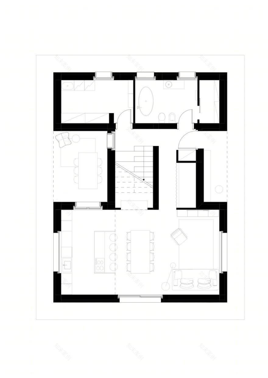 乡村重建的现代演绎——意大利 Sarginesco 住宅-51