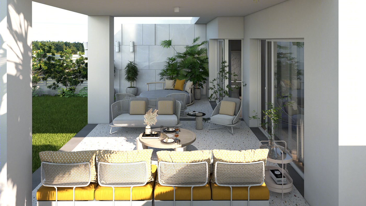 埃及北岸当代夏屋设计丨Eman Gamal-12