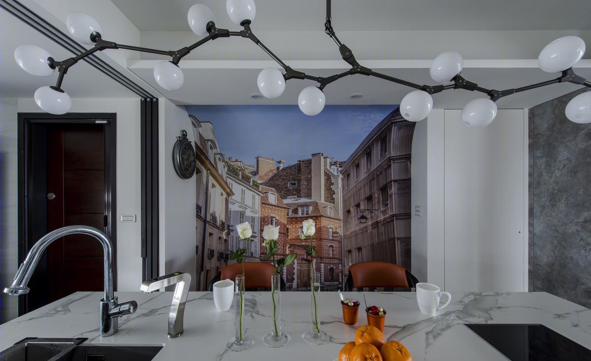 混搭风开放式大空间设计案例-23