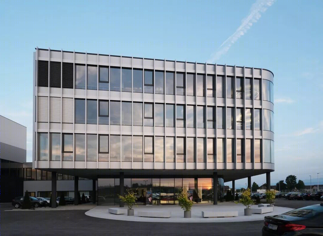 奥地利 SML 公司总部大楼——极简主义的中庭空间-5