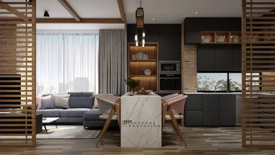 dezone lnnovations 打造埃及 200㎡大平层奢华艺术空间-8