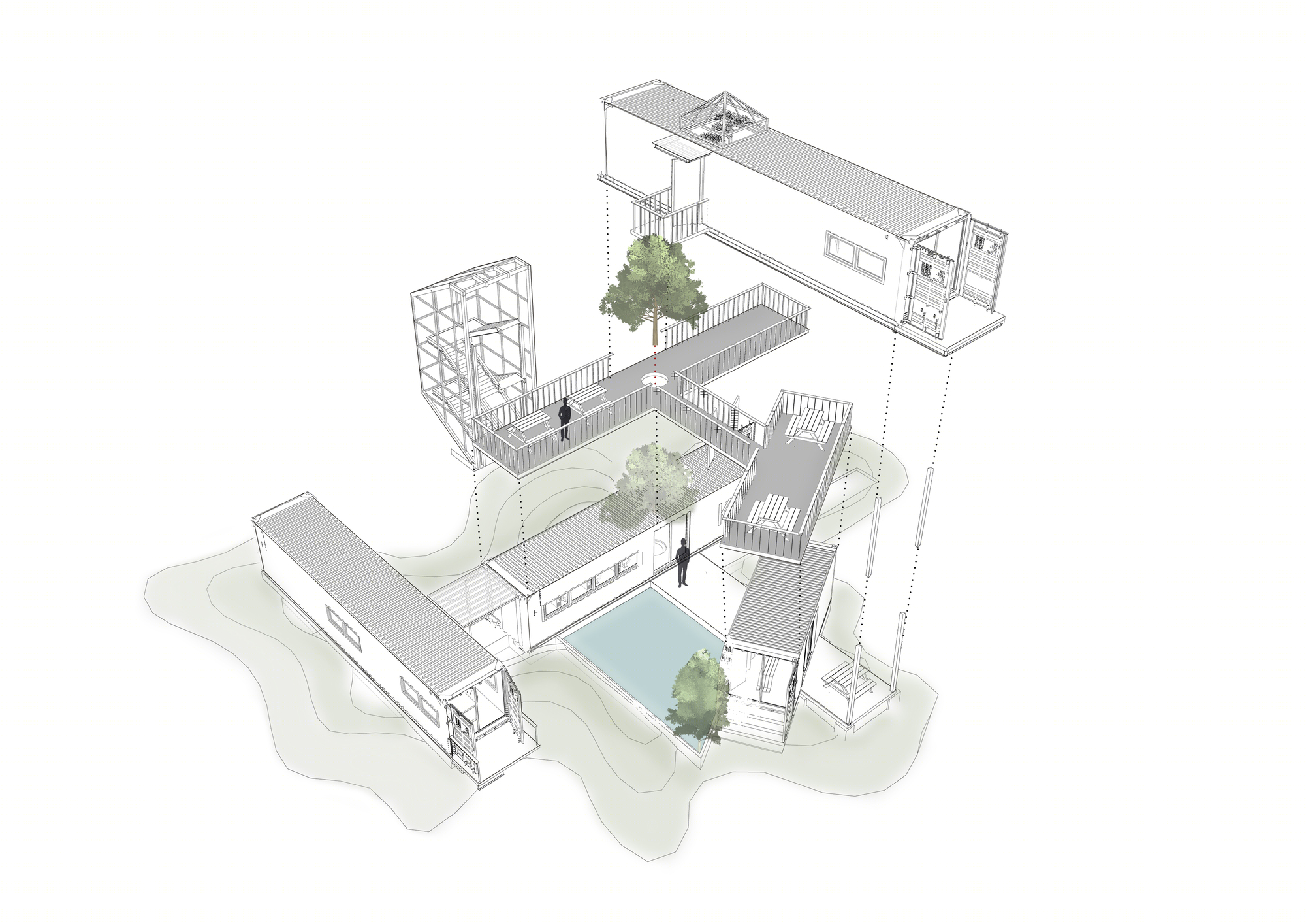 创意集装箱办公空间 | 绿色科技与可持续设计的完美结合-2
