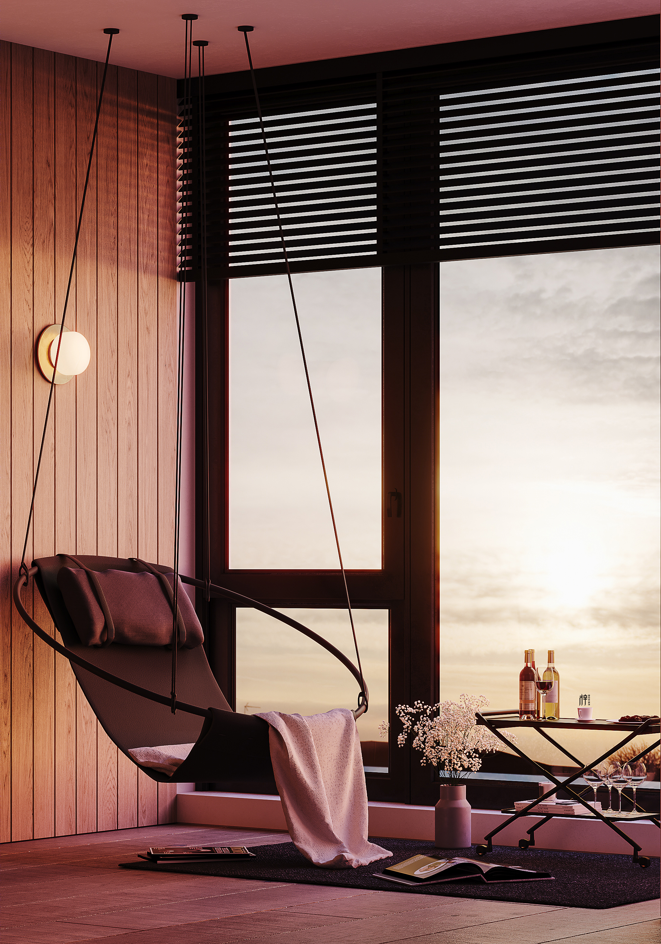 绚丽梦屋丨梓空间视觉表现-17