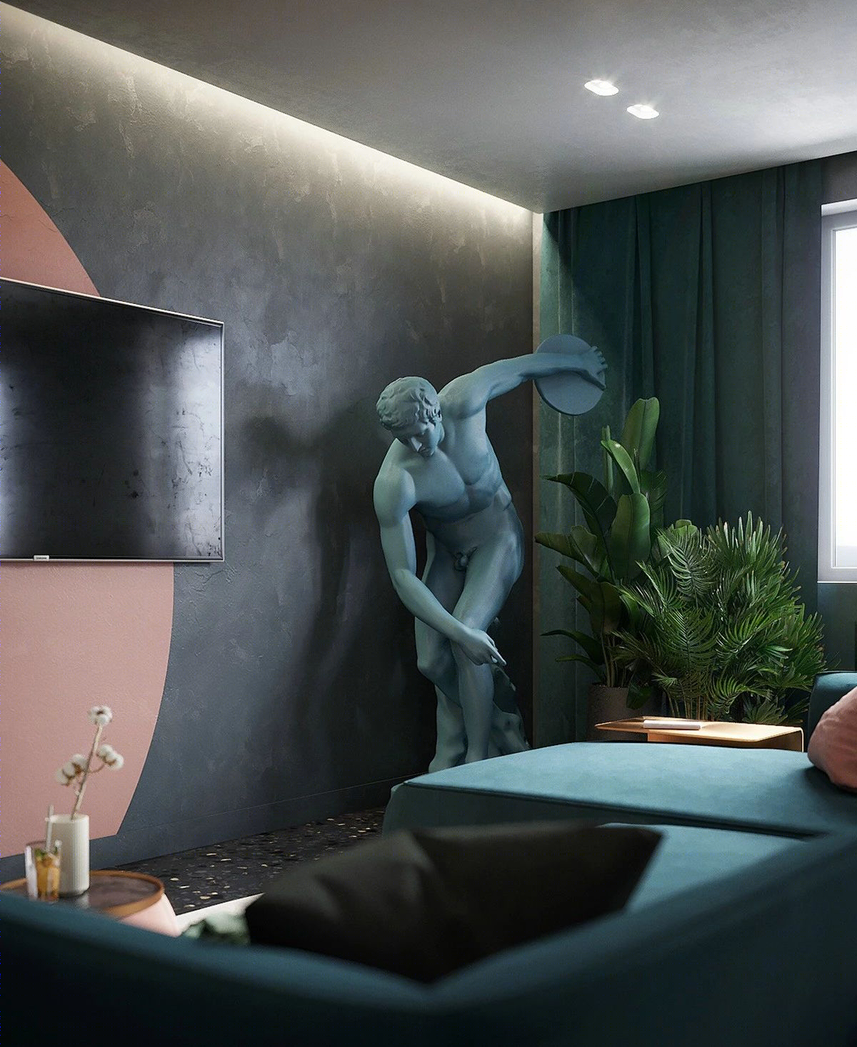 德国北部乡间小屋，经典家具与现代美学的完美融合-45