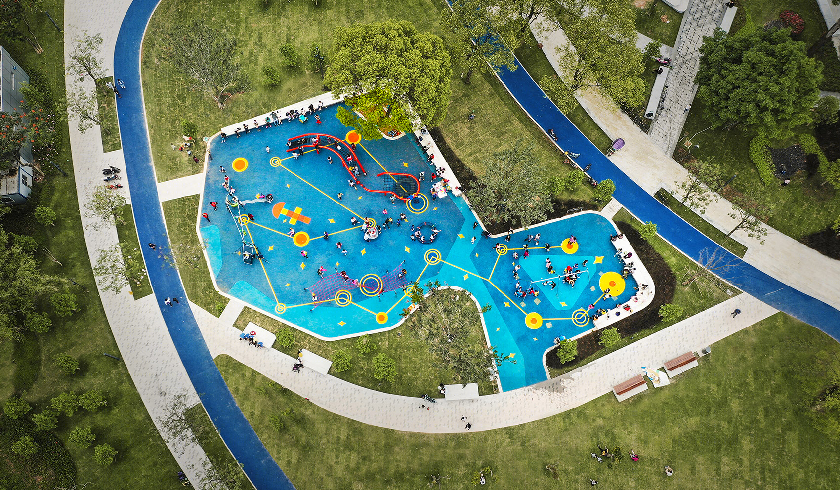 宝安中心区四季公园丨译地事务所（eLandscript Studio）-37