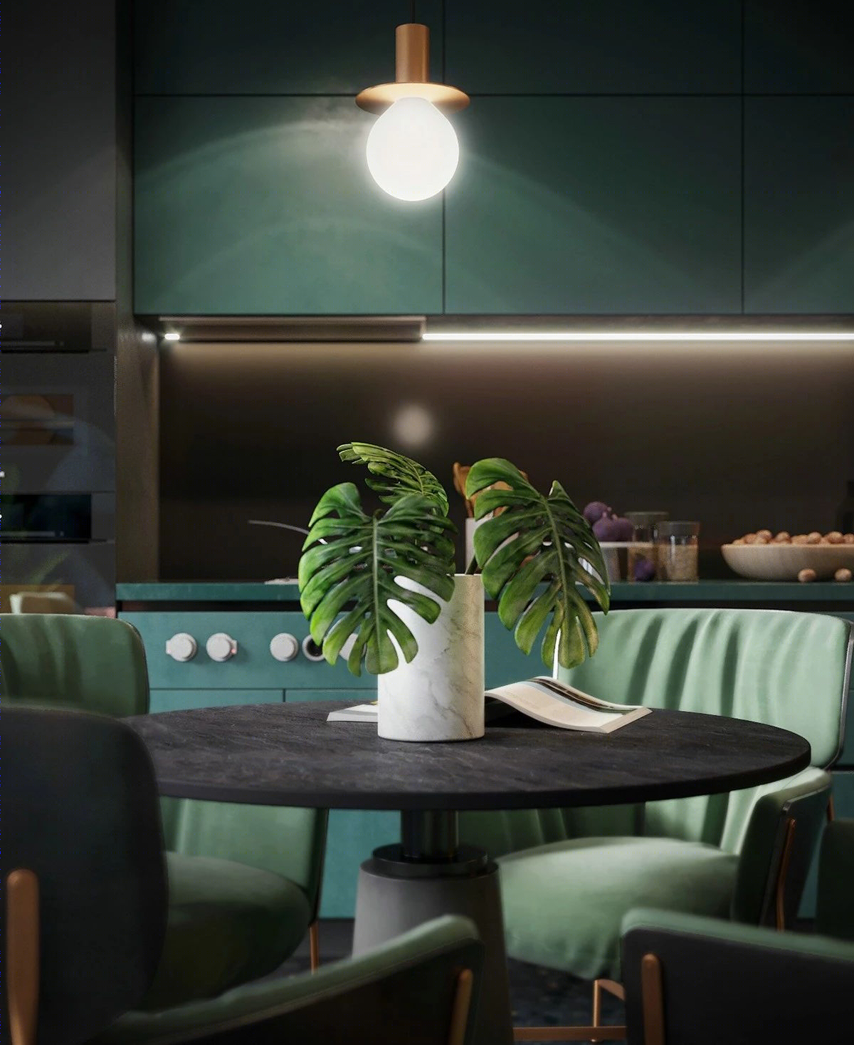 德国北部乡间小屋，经典家具与现代美学的完美融合-46