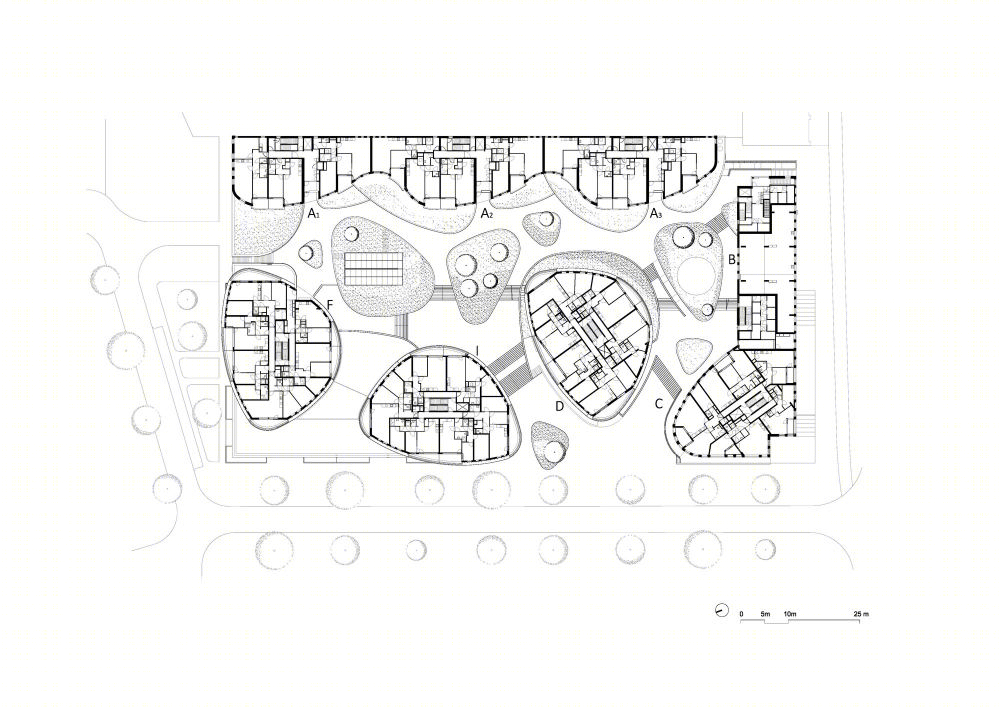 阿姆斯特丹西部狂想曲住宅 · 绿色降噪的宜居设计-42