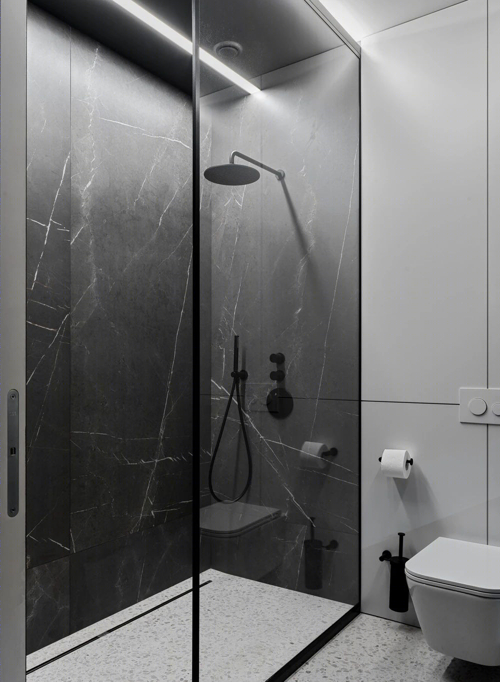 Quadro Room 打造优雅轻奢公寓，经典与惊艳完美融合-29