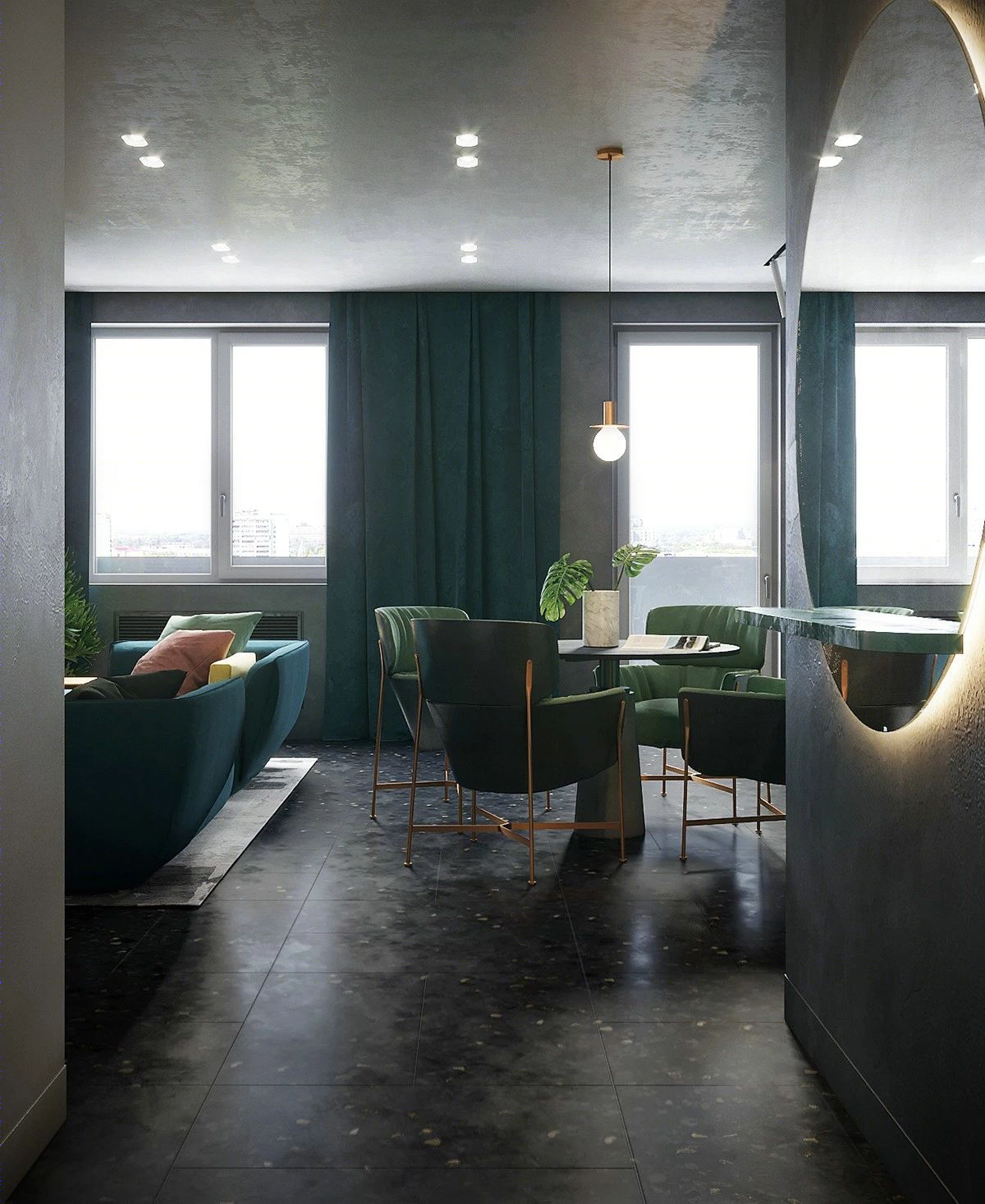 德国北部乡间小屋，经典家具与现代美学的完美融合-47