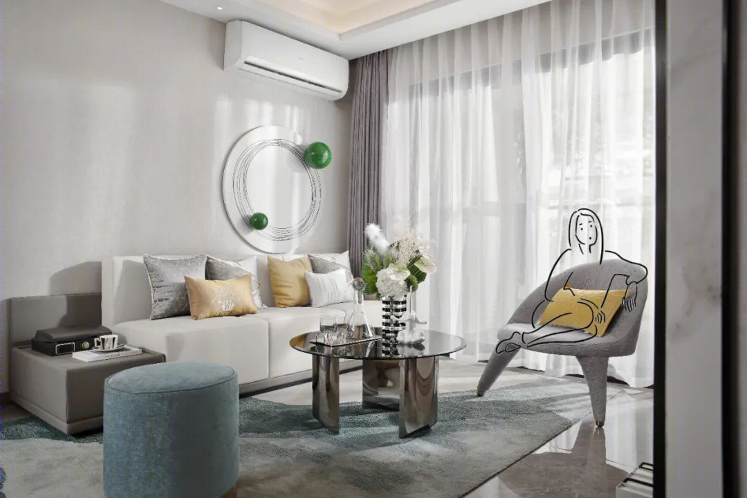 佛山铂悦都会样板间丨中国佛山丨树美国内设计中心-33