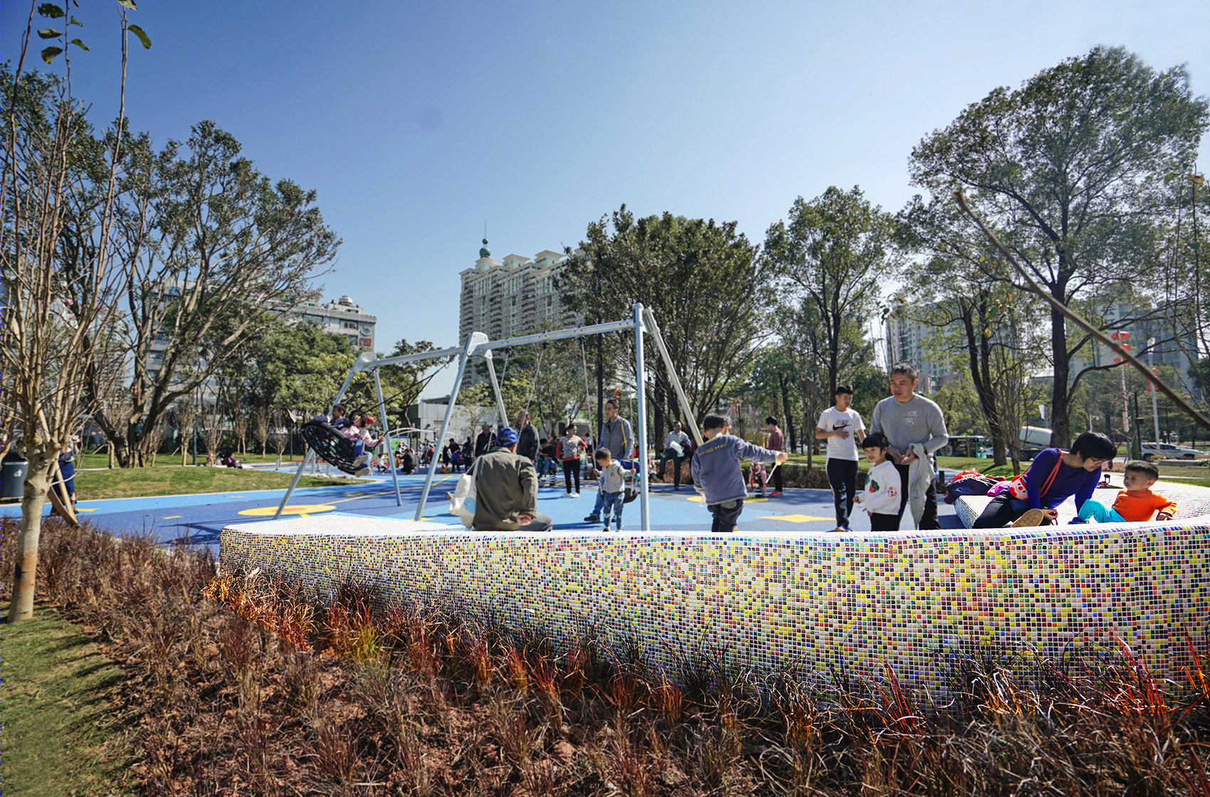 宝安中心区四季公园丨译地事务所（eLandscript Studio）-41