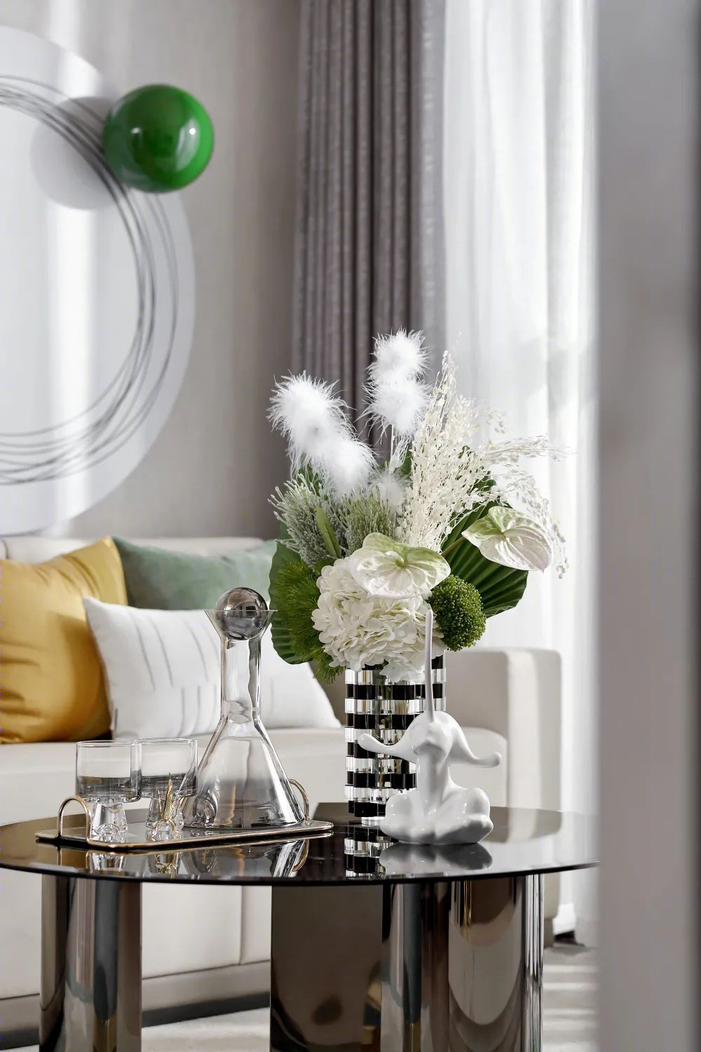 佛山铂悦都会样板间丨中国佛山丨树美国内设计中心-34