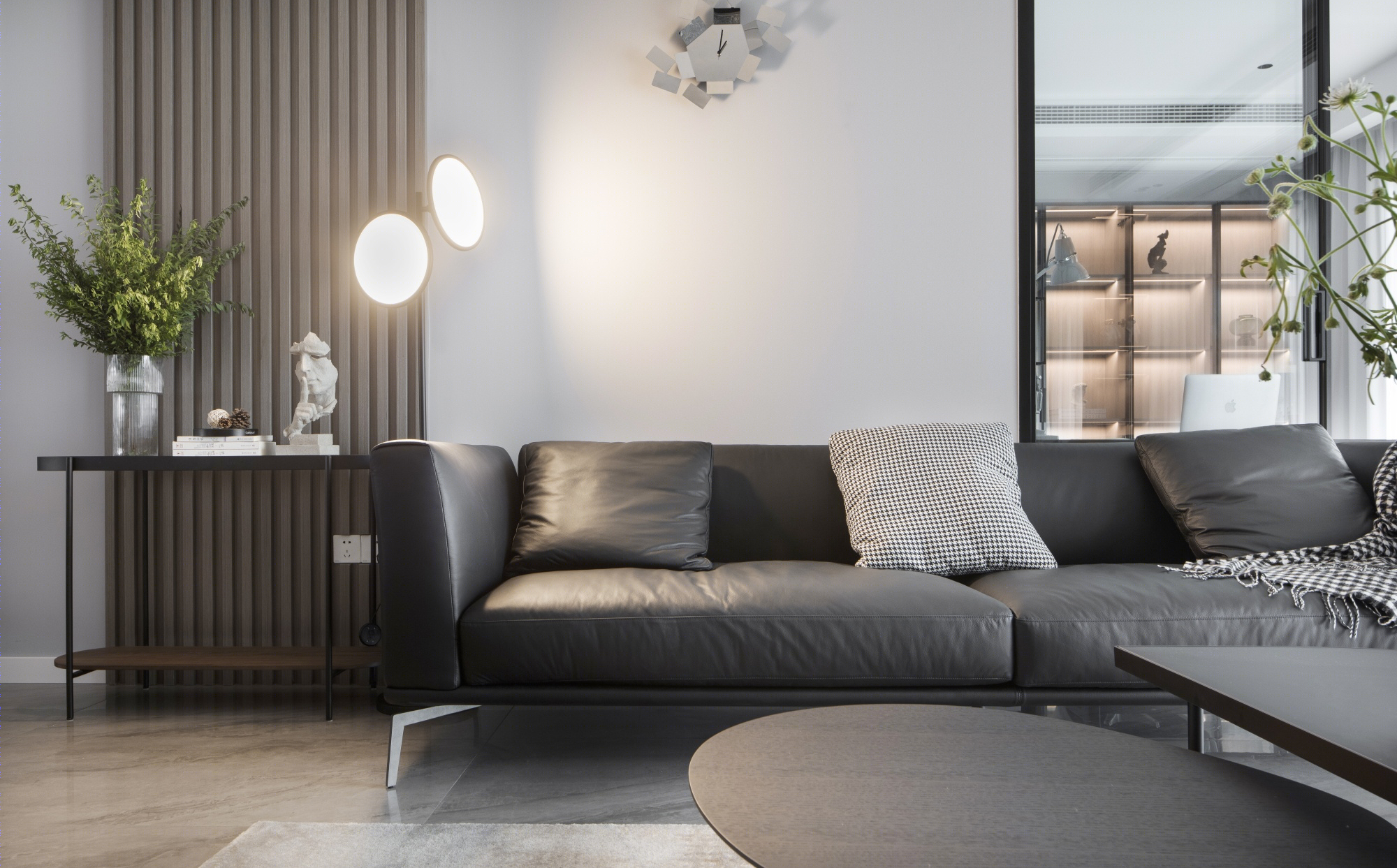 126 平现代风理想家，精挑细选的装饰品打造舒适空间-7