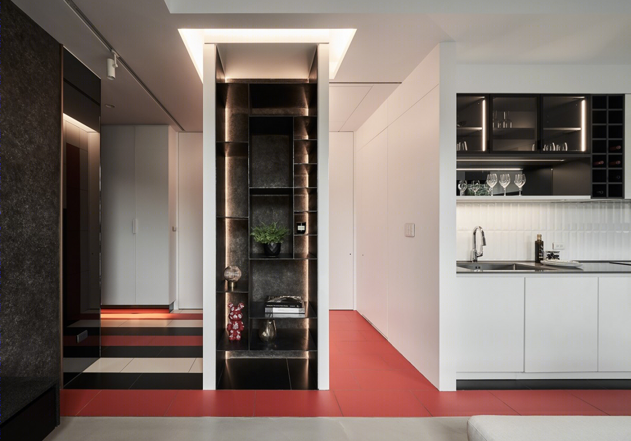 热情奔放的义式风情小豪宅丨二三设计 23Design-6